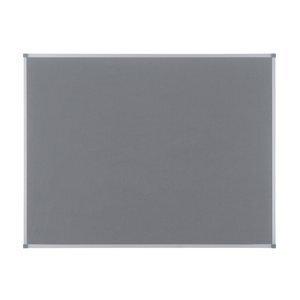 TABLERO FIELTRO NOBO ESSENCE MARCO ALUMINIO 90x120 cm GRIS