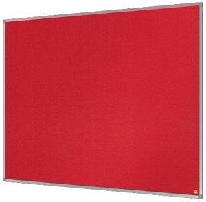 TABLERO FIELTRO NOBO ESSENCE MARCO ALUMINIO 90x60 cm ROJO