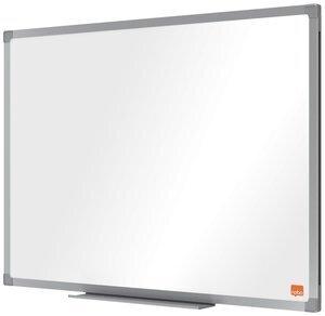 PIZARRA BLANCA MAGNETICA NOBO ESSENCE VITRIFICADA MARCO ALUMINIO  60x45 cm