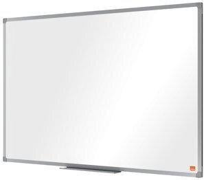 PIZARRA BLANCA MAGNETICA NOBO ESSENCE VITRIFICADA MARCO ALUMINIO  90x60 cm