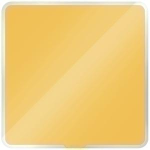 PIZARRA CRISTAL MAGNETICA LEITZ COSY 45X45 CM AMARILLO /70440019