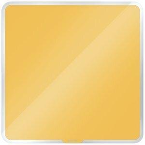 PIZARRA CRISTAL MAGNETICA LEITZ COSY 45x45 CM AMARILLO