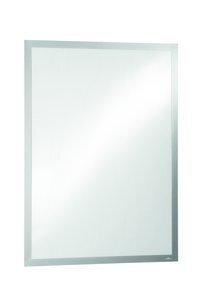 MARCO DURABLE MAGNETICO AUTOADHESIVO DURAFRAME A4 PLATEADO BOLSA DE 2