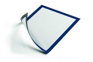 MARCO DURABLE MAGNETICO DURAFRAME A4 AZUL BOLSA DE 5