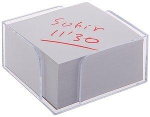 PORTA NOTAS A.2000 105x105x55 mm CRISTAL (No incluye taco)