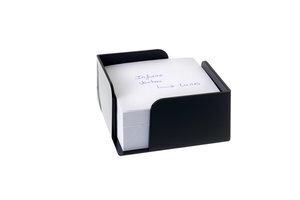 PORTA NOTAS A.2000 105x105x55 mm NEGRO (No incluye taco)
