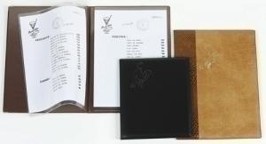 CARPETA PORTAMENUS IBERPLAS PVC Fº 2 FUNDAS y 2 BOLSAS NEGRO