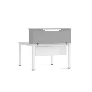 RECEPCION ROCADA MODULO SUPERIOR 120x30x40 ESTRUCTURA GRIS TABLEROS GRIS