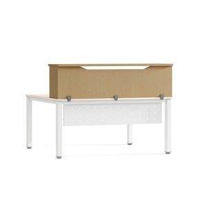 RECEPCION ROCADA MODULO SUPERIOR 160x30x40 ESTRUCTURA ROBLE TABLEROS ROBLE