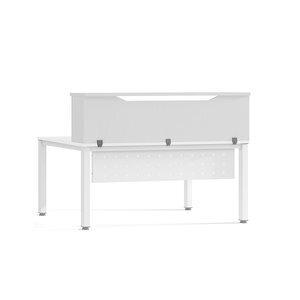RECEPCION ROCADA MODULO SUPERIOR 160x30x40 ESTRUCTURA BLANCO TABLEROS BLANCO