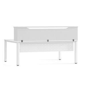 RECEPCION ROCADA MODULO SUPERIOR 180x30x40 ESTRUCTURA BLANCO TABLEROS BLANCO