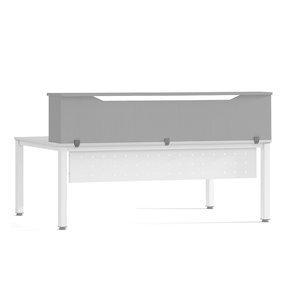 RECEPCION ROCADA MODULO SUPERIOR 200x30x40 ESTRUCTURA GRIS TABLEROS GRIS