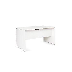 MESA ROCADA WORK 140x80 ESTRUCTURA BLANCO TABLERO BLANCO