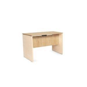 MESA ROCADA WORK 120x60 ESTRUCTURA HAYA TABLERO ROBLE