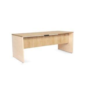 MESA ROCADA WORK 180x80 ESTRUCTURA HAYA TABLERO ROBLE
