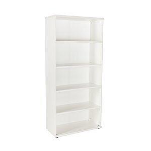 ARMARIO ROCADA ABIERTO 195x90x45 ESTRUCTURA BLANCO Y TAPA BLANCO