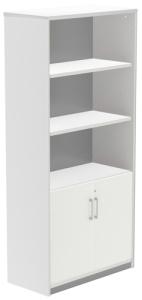 ARMARIO ROCADA CON PUERTAS BAJAS 156X90 BLANCO/BLANC /1057AW04