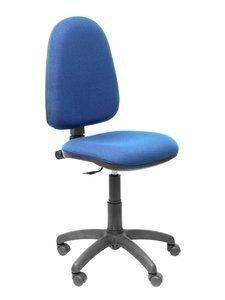 SILLA PIQUERAS Y CRESPO AYNA MECANISMO CONTACTO PERMANENTE CON REGULACION DE PROFUNDIDAD ASIENTO Y RESPALDO TAPIZADO BALI AZUL