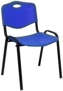 SILLA PIQUERAS Y CRESPO ROBLEDO CONFIDENTE PVC AZUL /PACK426IAZ