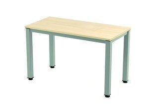 MESA ROCADA EXECUTIVE 120x60 ESTRUCTURA ALUMINIO TABLERO MELAMINA HAYA