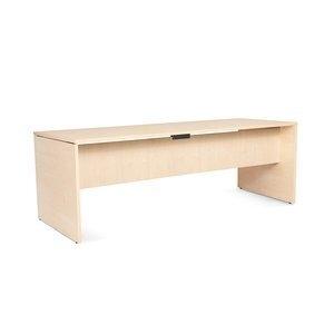 MESA ROCADA WORK 200x80 ESTRUCTURA HAYA TABLERO HAYA