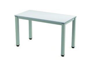 MESA ROCADA EXECUTIVE 120x60 ESTRUCTURA ALUMINIO TABLERO MELAMINA GRIS