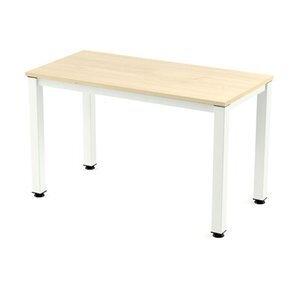 MESA ROCADA EXECUTIVE 120x60 ESTRUCTURA BLANCO TABLERO MELAMINA HAYA