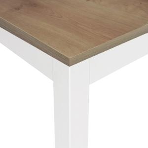 MESA ROCADA EXEC. 120x60 BLANCO/ROBLE /2000AM08