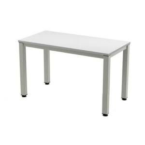 MESA ROCADA EXEC. 140x80 ALUMINIO/GRIS /2001AD02