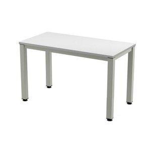 MESA ROCADA EXECUTIVE 140x80 ESTRUCTURA ALUMINIO TABLERO MELAMINA GRIS