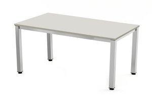 MESA ROCADA EXECUTIVE 160x80 ESTRUCTURA ALUMINIO TABLERO MELAMINA GRIS