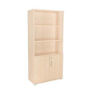 ARMARIO ROCADA CON PUERTAS BAJAS 195x90x45 ESTRUCTURA HAYA Y TAPA HAYA