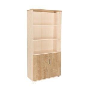 ARMARIO ROCADA CON PUERTAS BAJAS 195x90x45 ESTRUCTURA HAYA Y TAPA ROBLE