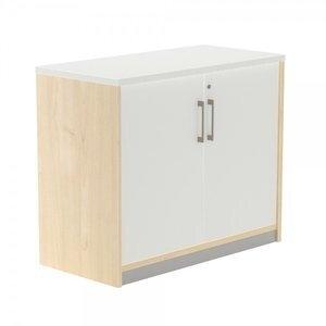 ARMARIO ROCADA CON PUERTAS 78x90x45 ESTRUCTURA HAYA PUERTAS Y TAPA BLANCO