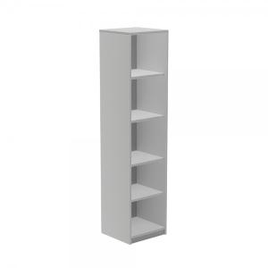 ARMARIO ROCADA COLUMNA 195x45 ALUMINIO/GRIS /1105AB02