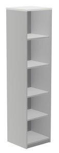ARMARIO ROCADA COLUMNA 195x45x45 ESTRUCTURA GRIS Y TAPA BLANCO