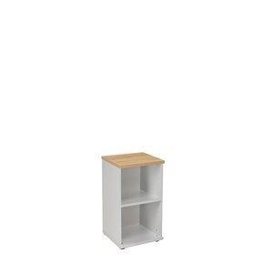 ARMARIO ROCADA COLUMNA 78x45x45 ESTRUCTURA GRIS Y TAPA ROBLE