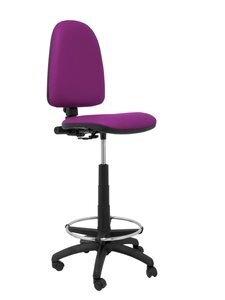 TABURETE PIQUERAS Y CRESPO AYNA ERGONOMICO MECANISMO DE CONTACTO PERMANENTE REGULABLE EN ALTURA Y ARO REPOSAPIES ASIENTO Y RESPA