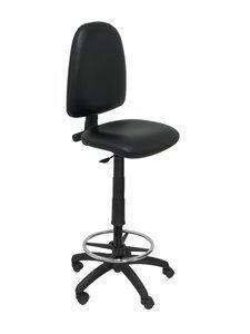 TABURETE PIQUERAS Y CRESPO AYNA ERGONOMICO MECANISMO DE CONTACTO PERMANENTE REGULABLE EN ALTURA Y ARO REPOSAPIES ASIENTO Y RESPA