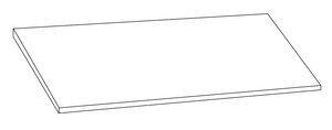 ESTANTE DE ARMARIO EV-1020 862 x 354 GRIS RAL 9006