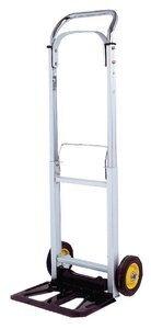 CARRETILLA ALUMINIO OUTAS PLEGABLE 2 RUEDAS 90 KG.