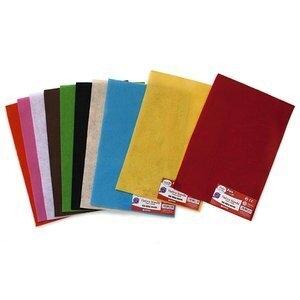 FIELTRO FIXO KIDS 170g 20x30 BLANCO BOLSA DE 10