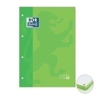 RECAMBIO OXFORD A4 80H 4 TAL. CD.5 VERDE F /400123674