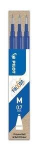 RECAMBIO PILOT BOLIGRAFO FRIXION BALL/CLICKER AZUL BLISTER de 3