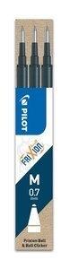 RECAMBIO PILOT BOLIGRAFO FRIXION BALL/CLICKER NEGRO BLISTER de 3