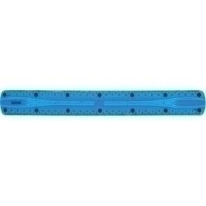 REGLA CENTRUM FLEXIBLE 30 CM AZUL /25501134