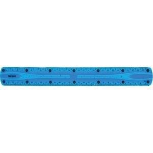 REGLA CENTRUM FLEXIBLE 30 CM AZUL