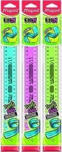 REGLA MAPED TWIST&FLEX 30 CM FLEXIBLE IRROMPIBLE