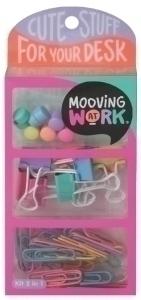SET de PAPELERIA MOOVING KIT 3 EN 1 PINK