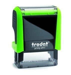 SELLO ent.AUT. TRODAT PRINTY 4911 F (38x14 mm.) DUPLICADO TINTA AZUL